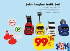 Gokidy Oyuncak Şehir Araçları Trafik Seti Gokidy Oyuncak Şehir Araçları Trafik Seti