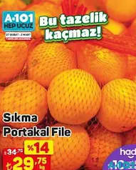 Sıkma Portakal File Kg Sıkma Portakal File Kg