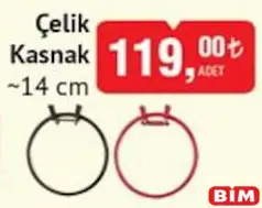 Çelik Kasnak 14 cm Çelik Kasnak 14 cm