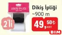 Dikiş İpliği 2'li 900 m Dikiş İpliği 2'li 900 m