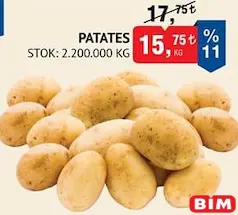 Patates kg Patates kg