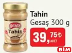Gesaş Tahin 300 g Gesaş Tahin 300 g