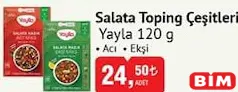 Yayla Salata Toping Çeşitleri 120 g Yayla Salata Toping Çeşitleri 120 g