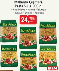 Pastavilla Makarna Çeşitleri 500 g Pastavilla Makarna Çeşitleri 500 g