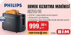 Philips HD2510/90 Ekmek Kızartma Makinesi Philips HD2510/90 Ekmek Kızartma Makinesi