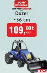 Uçar Oyuncak Dozer 36 cm Uçar Oyuncak Dozer 36 cm