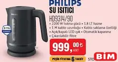Philips Su Isıtıcı Kettle Philips Su Isıtıcı Kettle