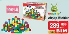 Woodoy Ahşap Bloklar 100'lü Woodoy Ahşap Bloklar 100'lü