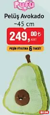 Pufu Pelüş Avokado 45 cm Pufu Pelüş Avokado 45 cm
