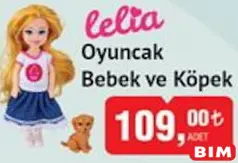 Lelia Oyuncak Bebek ve Köpek Lelia Oyuncak Bebek ve Köpek