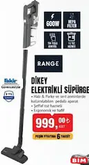 Range Dikey Elektrikli Süpürge Range Dikey Elektrikli Süpürge