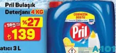 Pril Bulaşık Deterjanı 4 kg Pril Bulaşık Deterjanı 4 kg