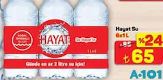 Hayat Su 6x1L Hayat Su 6x1L