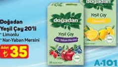 Doğadan Yeşil Çay 20'li Doğadan Yeşil Çay 20'li