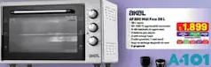 Akel AF380 Midi Fırın 38 L Akel AF380 Midi Fırın 38 L
