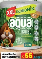 Aqua Bambu Dev Kağıt Havlu Aqua Bambu Dev Kağıt Havlu