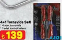4+1 Tornavida Seti 4+1 Tornavida Seti
