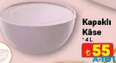 Kapaklı Kase 4 l Kapaklı Kase 4 l