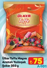 Ülker Toffe Meyve Aromalı Yumuşak Şeker 350 g - Bayram Şekeri/Çikolatası Ülker Toffe Meyve Aromalı Yumuşak Şeker 350 g - Bayram Şekeri/Çikolatası