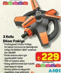 3 Kollu Döner Fıskiye 3 Kollu Döner Fıskiye