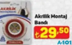 Akrilik Montaj Bandı Akrilik Montaj Bandı