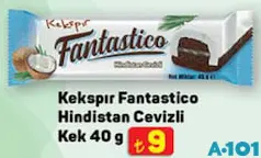 Kekspır Fantastico Hindistan Cevizli Kek 40 g Kekspır Fantastico Hindistan Cevizli Kek 40 g