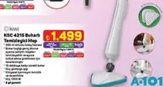 Kiwi KSC 4215 Buharlı Temizleyici Mop Kiwi KSC 4215 Buharlı Temizleyici Mop
