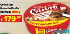 Ülker Çokokrem Kakakolu Fındık Kreması 1100 g Ülker Çokokrem Kakakolu Fındık Kreması 1100 g