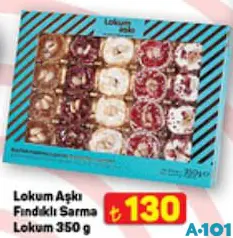 Lokum Aşkı Fındıklı Sarma Lokum 350 g - Bayram Şekeri/Çikolatası Lokum Aşkı Fındıklı Sarma Lokum 350 g - Bayram Şekeri/Çikolatası