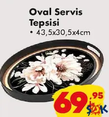 Oval Servis Tepsisi Oval Servis Tepsisi