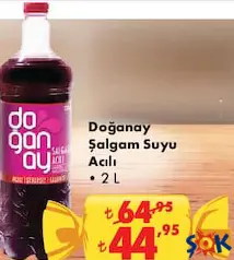 Doğanay Şalgam Suyu Acılı 2 L Doğanay Şalgam Suyu Acılı 2 L