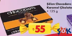 Şölen Chocodans Karamel Çikolata 125 g - Bayram Şekeri/Çikolatası Şölen Chocodans Karamel Çikolata 125 g - Bayram Şekeri/Çikolatası