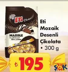 Eti Mozaik Desenli Çikolata 300 g - Bayram Şekeri/Çikolatası Eti Mozaik Desenli Çikolata 300 g - Bayram Şekeri/Çikolatası