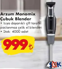 Arzum Monomix Çubuk Blender Arzum Monomix Çubuk Blender
