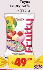Tayaş Frutty Toffe 325 g - Bayram Şekeri/Çikolatası Tayaş Frutty Toffe 325 g - Bayram Şekeri/Çikolatası
