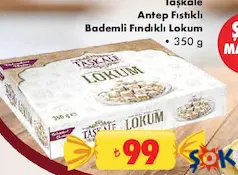 Taşkale Antep Fıstıklı Bademli Fındıklı Lokum - Bayram Şekeri/Çikolatası Taşkale Antep Fıstıklı Bademli Fındıklı Lokum - Bayram Şekeri/Çikolatası