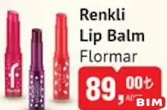 Flormar Renkli Lip Balm Flormar Renkli Lip Balm