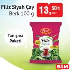 Berk Filiz Siyah Çay 100 g Berk Filiz Siyah Çay 100 g