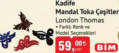 London Thomas Kadife Mandal Toka Çeşitleri London Thomas Kadife Mandal Toka Çeşitleri
