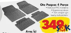 Oto Paspas 4 Parça Oto Paspas 4 Parça