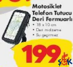 Motosiklet Telefon Tutucu Deri Fermuarlı Motosiklet Telefon Tutucu Deri Fermuarlı