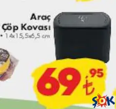 Araç Çöp Kovası Araç Çöp Kovası