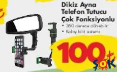Dikiz Ayna Telefon Tutucu Çok Fonksiyonlu Dikiz Ayna Telefon Tutucu Çok Fonksiyonlu