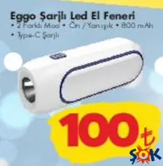 Kreuzer Eggo Şarjlı Led El Feneri Kreuzer Eggo Şarjlı Led El Feneri