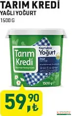 Tarım Kredi Yağlı Yoğurt 1500 g Tarım Kredi Yağlı Yoğurt 1500 g