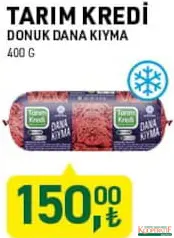 Tarım Kredi Donuk Dana Kıyma 400 g Tarım Kredi Donuk Dana Kıyma 400 g