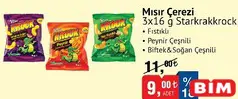 Starkrakkrock Mısır Çerezi 3x16 g Starkrakkrock Mısır Çerezi 3x16 g