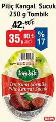 Tombik Piliç Kangal Sucuk 250 g Tombik Piliç Kangal Sucuk 250 g