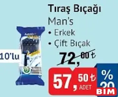 Man's Tıraş Bıçağı 10'lu Man's Tıraş Bıçağı 10'lu