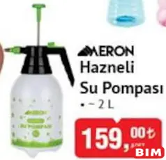 Aeron Hazneli Su Pompası 2 L Aeron Hazneli Su Pompası 2 L